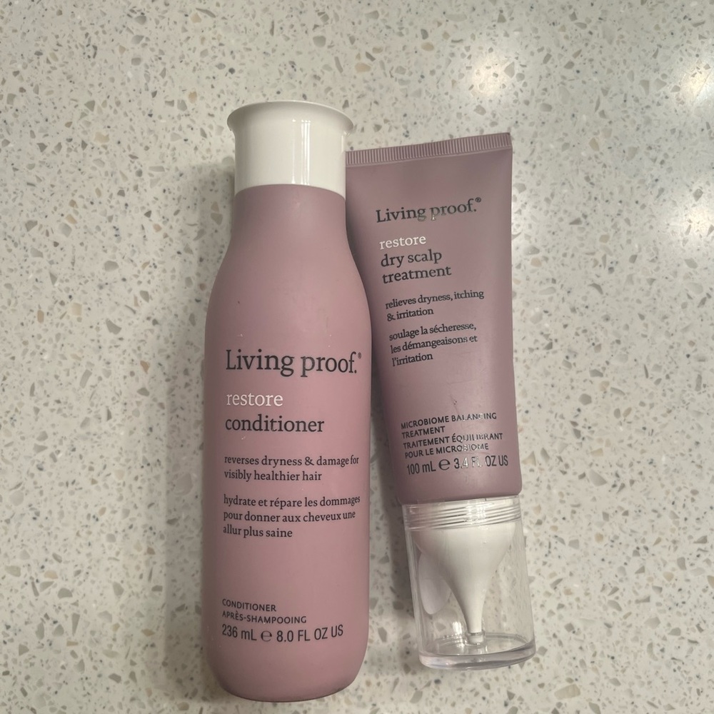Living proof Conditioner + Dry Scalp Treatment
